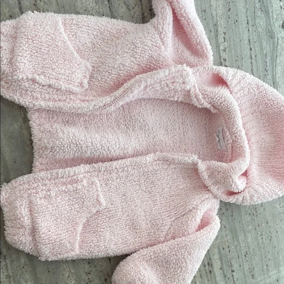 Cozy Pink Sherpa Hoodie - Picture 7 of 9